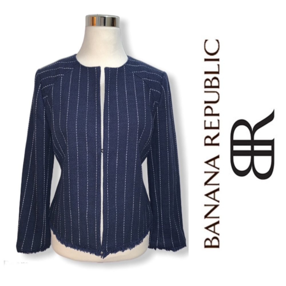 Banana Republic Jacket with Fringe Edges